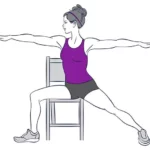 8 Chair exercises for a flat stomach and thin waist that you can do anywhere